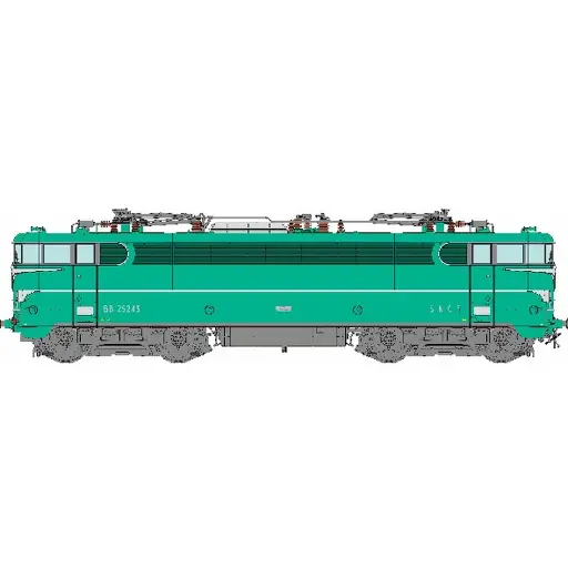 [REMB253] Locomotive électrique BB 25243 - REE MB253 - SNCF - HO 1/87 - EP IV - 2R - ANALOGIQUE