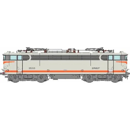 [REMB254SAC] Locomotive électrique BB 25203 - REE MB254SAC - SNCF - HO 1/87 - EP V - 3R - DCC SON