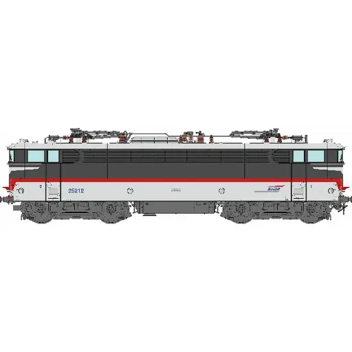 [REMB255] Locomotive électrique BB 25212 - REE MB255 - SNCF - HO 1/87 - EP V - 2R - ANALOGIQUE