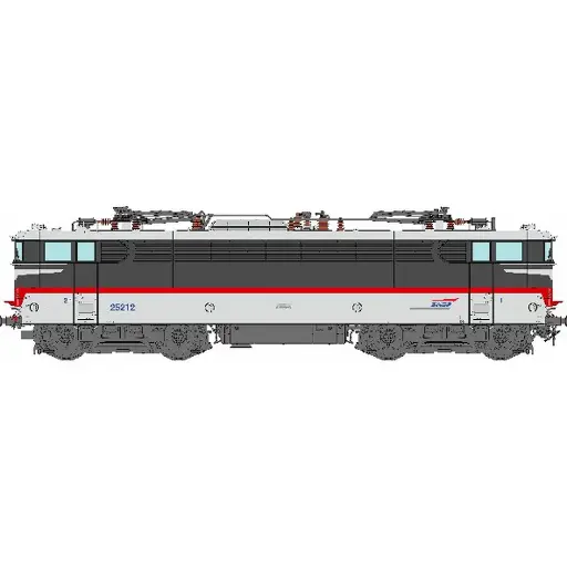 [REMB255S] Locomotive électrique BB 25212 - REE MB255S - SNCF - HO 1/87 - EP V - 2R - DCC SON