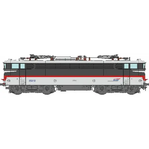 [REMB255SAC] Locomotive électrique BB 25212 - REE MB255SAC - SNCF - HO 1/87 - EP V - 3R - DCC SON