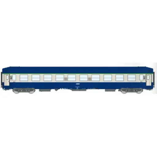 [REVB510] Voiture UIC couchette B9c9x - REE VB510 - SNCF - HO 1/87 - EP IV
