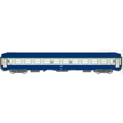 [REVB511] Voiture UIC couchette B9c9x  - REE VB511 - SNCF - HO 1/87 - EP IV