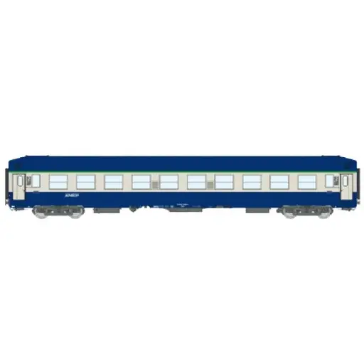 [REVB515] Voiture UIC couchette B9c9x - REE VB515 - SNCF - HO 1/87 - EP V