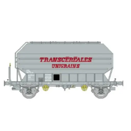 N] : Coffret de 2 wagons céréaliers Transcéréales Esmery-Caron et CTC