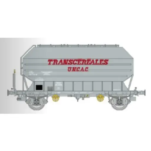 [REWB904] Wagon céréalier FRANGECO « TRANSCEREALES » - REE WB904 - SNCF - HO 1/87 - EP IV-V