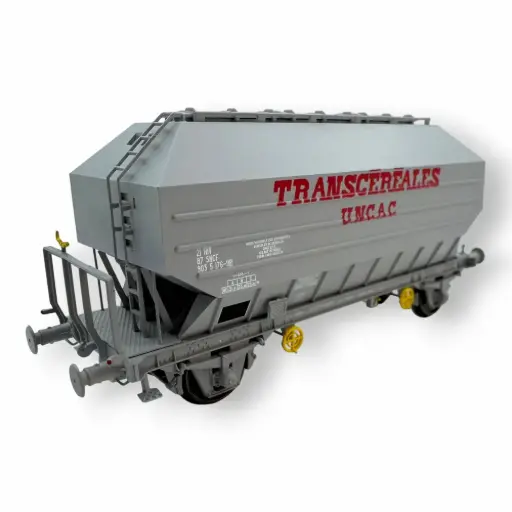 [REWB904] Wagon céréalier FRANGECO « TRANSCEREALES » - REE WB904 - SNCF - HO 1/87 - EP IV-V