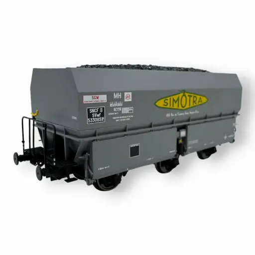 [REWB963] Wagon coke MH45 "SIMOTRA" - REE WB963 - SNCF - HO 1/87 - EP III