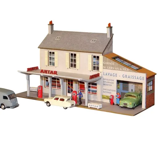 [REFAC015] Façade Station-Service et Garage - Régions et Compagnies FAC015 - HO 1/87
