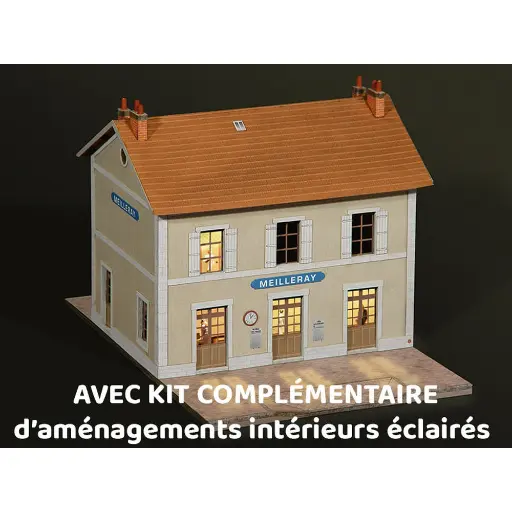 [REGAR701] Bâtiment voyageurs EST 3 Portes (Meilleray) - Régions et Compagnies GAR701 - HO 1/87