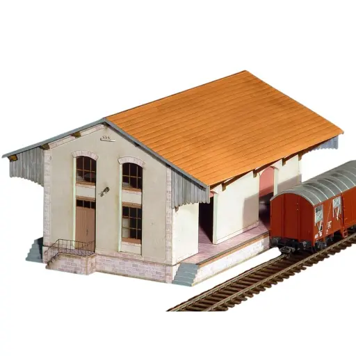 [REHAL702] Halle EST 2 Portes (Provenchères-sur-Fave) - Régions et Compagnies HAL702 - HO 1/87