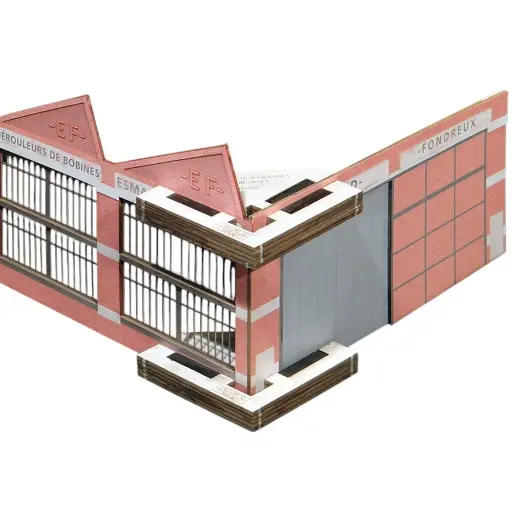 [REMAT058] Deux jeux d’équerres magnétiques - Régions et Compagnies MAT058 - HO 1/87