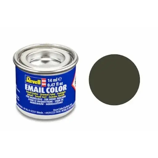 [RERV32142] Peinture Émail Revell Jaune Olive Mat, 14ml - REVELL 32142