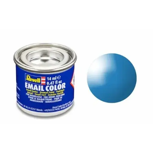 [RERV32150] Peinture Émaillée Bleu Clair Brillant RAL 5012, 14ml - Revell 32150