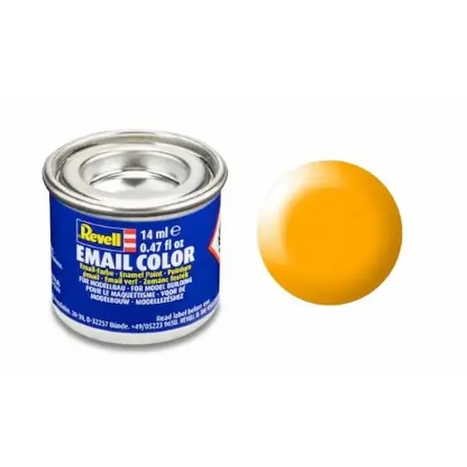 [RERV32310] Peinture Émaillée Jaune Lufthansa Semi-Brillant RAL 1028, 14ml - Revell 32310