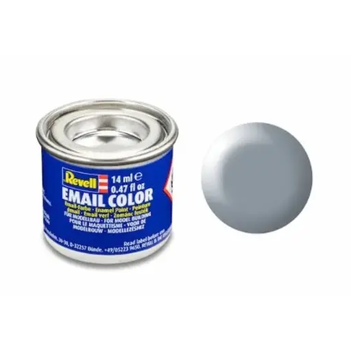 [RERV32374] Peinture Émaillée Gris Semi-Brillant RAL 7001, 14ml - Revell 32374