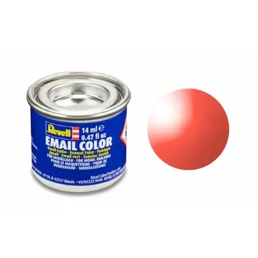 [RERV32731] Peinture Émail Revell Rouge Transparent, 14ml - REVELL 32731