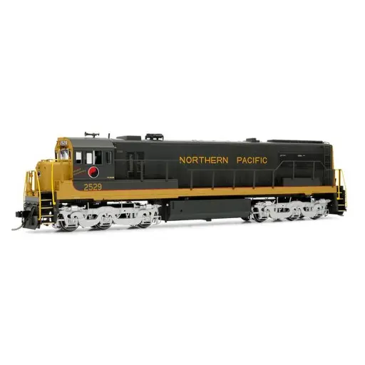 [HR2886] Locomotive diesel U25c 2529 - Rivarossi HR2886 - HO 1/87 - Northern Pacific - Ep IIIb - Analogique - 2R
