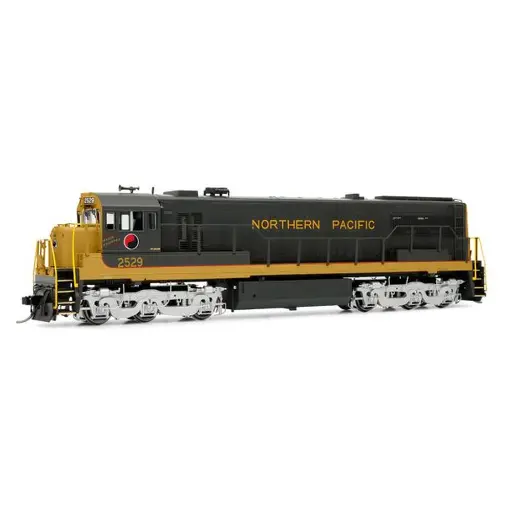 Locomotive diesel U25c 2529 - Rivarossi HR2886S - HO 1/87 - Northern Pacific - Ep IIIb - Digital sound - 2R