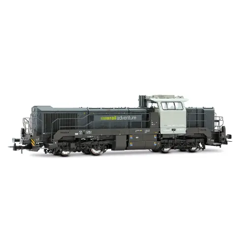 [HR2921S] Locomotive diesel Vossloh DE 18 du RailAdventure - Rivarossi HR 2921S - HO : 1/87 - Ep VI - Digital sound - 2R
