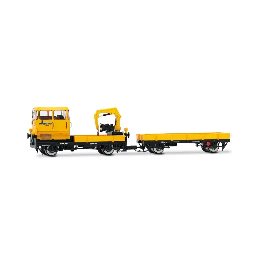 [HR2910S] Véhicule de maintenance KLV 53 "SIRTI" - Rivarossi HR2910S - HO 1/87 - FS - EP V - DCC Son