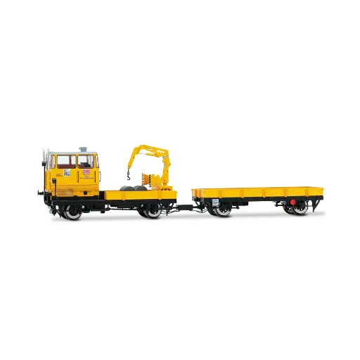 [HR2911S] Véhicule de maintenance KLV 53 "Netz Instandhaltung" - Rivarossi HR2911S - HO 1/87 - DB AG - P V-VI - DCC Son