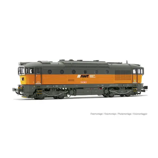 [HR2928S] Locomotive diesel D753.7 - Rivarossi HR2928S - HO 1/87 - Privée - EP V-VI - DCC Son