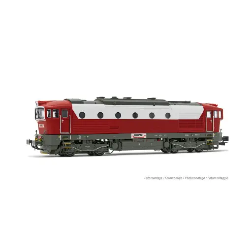 [HR2929] Locomotive diesel D753.7 "HUPAC" - Rivarossi HR2929 - HO 1/87 - Privée - EP V-VI - Analogique