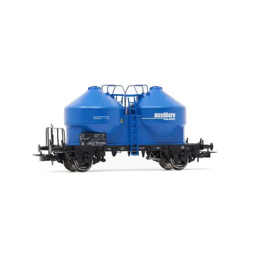 [HR6573] Wagon silo AUSILIARE - Rivarossi HR6573 - HO 1/87 - FS - EP IV