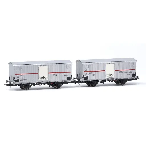 [HR6604] Coffret de 2 wagons frigorifique - Rivarossi HR6604 - HO 1/87 - FS - EP IV