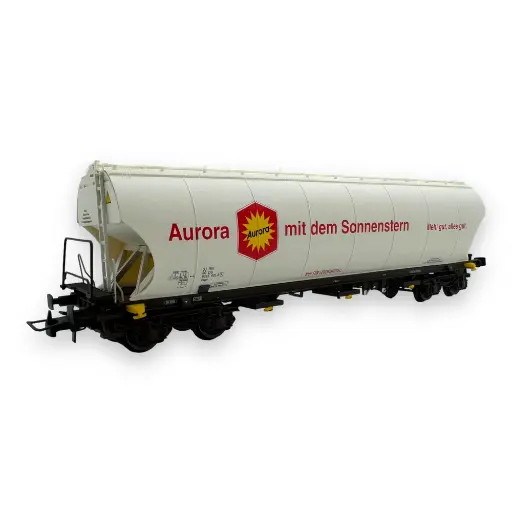 [HR6625] Wagon trémie Aurora à toit pivotant - Rivarossi HR6625 - HO 1/87 - DB - Ep V - 2R