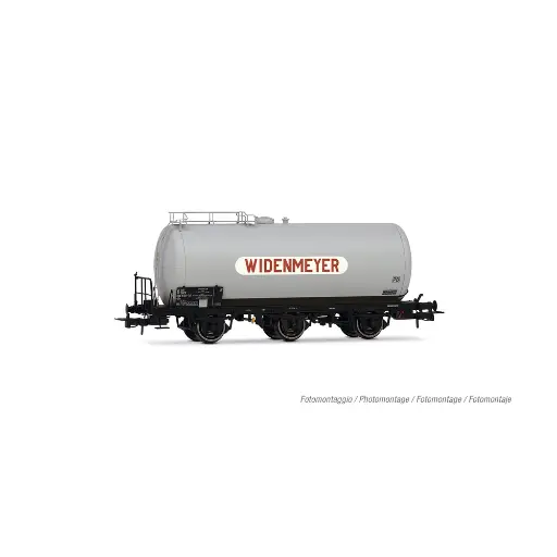 [HR6672] Wagon-citerne « WIDENMEYER » - Rivarossi HR6672 - HO 1/87 - SNCF - EP IV