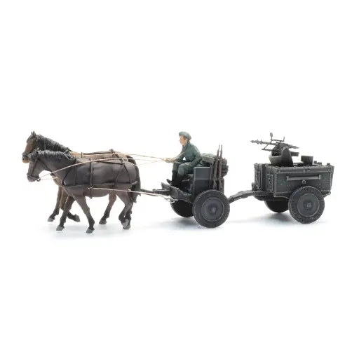 [AR6870738] Remorque IF.5 Maschinengewehrwagen 36 - ARTITEC 6870738 - HO 1/87