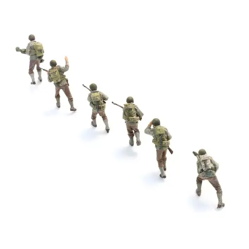 [AR5870116] Infanterie US débarquement du jour J - ARTITEC 5870116 - HO 1/87