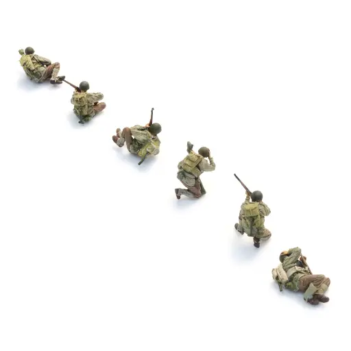 [AR5870131] Figurines Infanterie Américaine – Débarquement du Jour J - ARTITEC 5870131 - HO 1/87