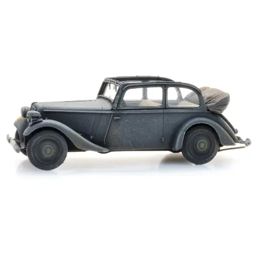 [AR1870210] Adler Trumpf Junior cabriolet Wehrmacht - ARTITEC 1870210 - HO 1/87