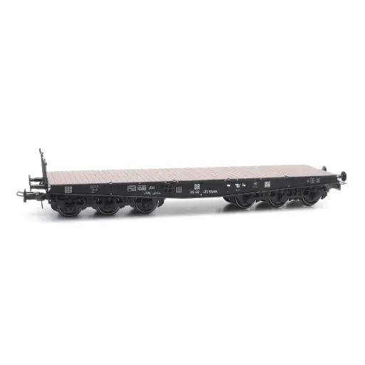 VB Maquette HO – Wagon Plat à Essieux Pour Transport De Câbles – France