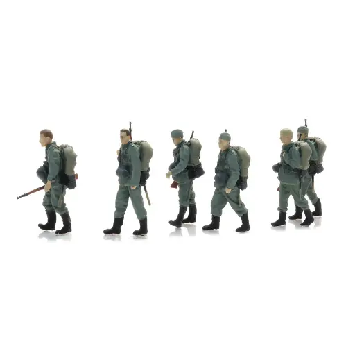 [AR7720002] L'infanterie de la Wehrmacht en longue marche - ARTITEC 7720002 - 1/72