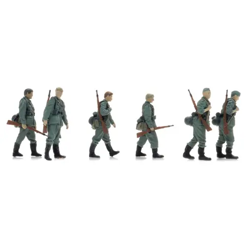 [AR5720003] Infanterie de la Wehrmacht marchant - 6 personnages - ARTITEC 5720003 - 1/72