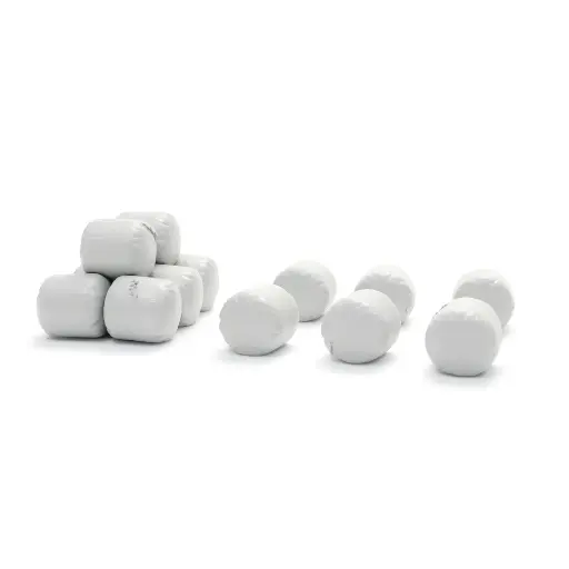 [AR387.656] Balles d'ensilage blanches - Artitec 387.656 - HO 1/87