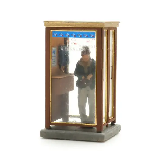 [AR387.652] Cabine téléphonique belge - Artitec 387.652 - HO 1/87