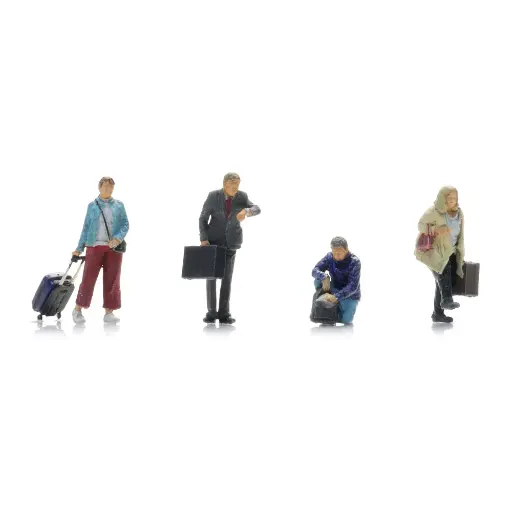 [AR5870114] Voyageurs sur Quai - ARTITEC 5870114 - HO 1/87