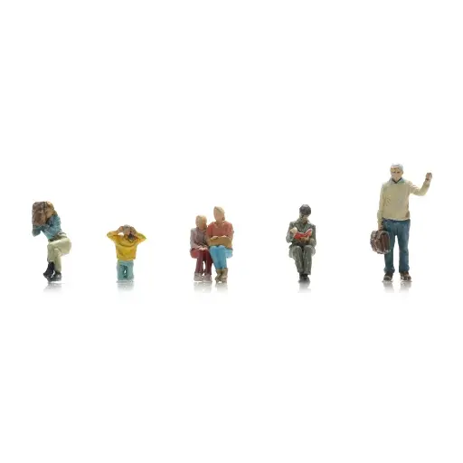 [AR5870118] Passagers dans le bus - Artitec 5870118 - HO 1/87