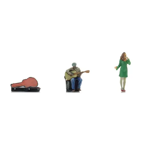 [AR5870123] Musiciens de rue - Artitec 5870123 - HO 1/87