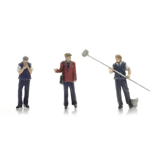 [AR5870126] Personnel à quai aux Pays-Bas - Artitec 5870126 - HO 1/87