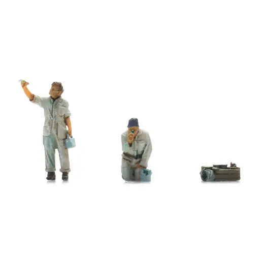 [AR5870136] Peintres en bâtiment - ARTITEC 5870136 - HO 1/87