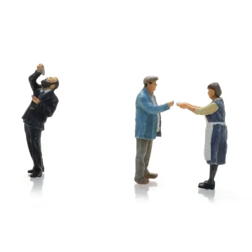 [AR5870019] Scène de poissonnerie - ARTITEC 5870019 - HO  1/87