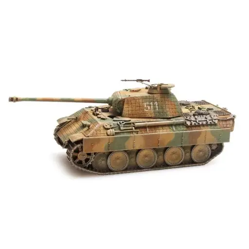 [AR387.156] Panther Ausf A, Zimmerit, camouflage - Artitec 387.156 - HO 1/87