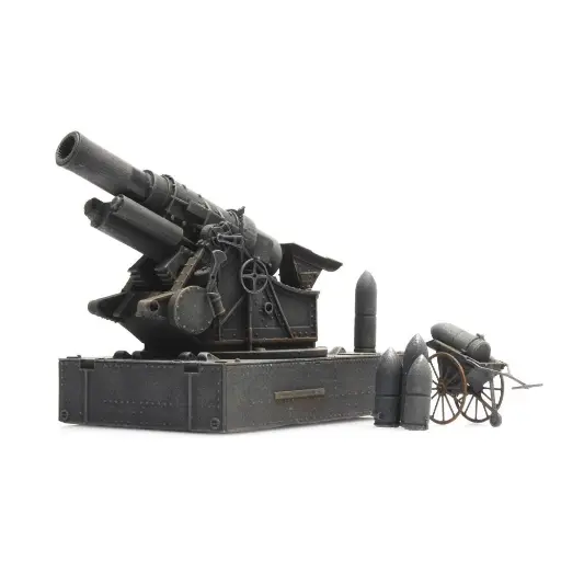 [AR6870254] Skoda 30,5 cm Belagerungsmörser M1916, prêt à l'emploi - Artitec 6870254 - HO 1/87