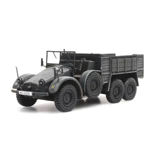 [AR387.380] Camion Krupp-Protze, gris, prêt à l'emploi - Artitec 387.380 - HO 1/87